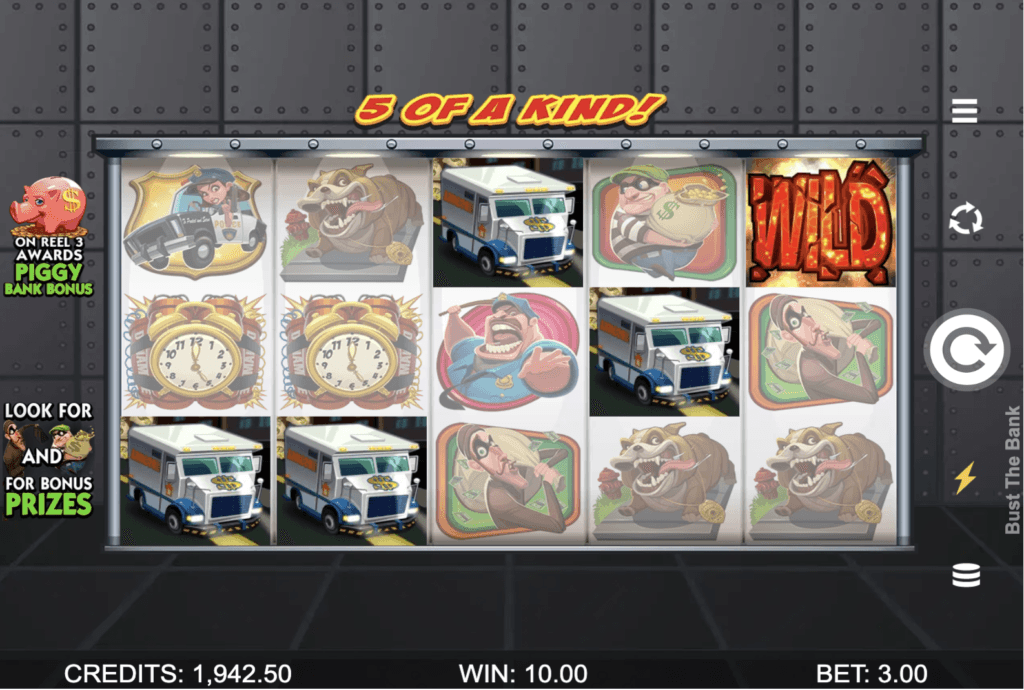 Bust The Bank 9 Bust The Bank wild